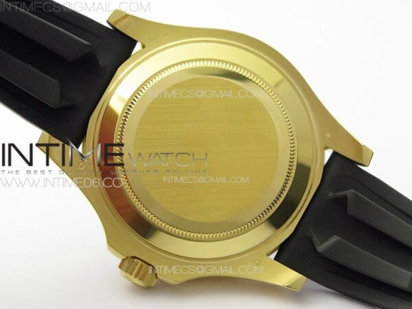 Yacht-Master 126658 YG VSF 1:1 Best Edition Black Ceramic Bezel on Oysterflex Strap VS3235 - Image 30