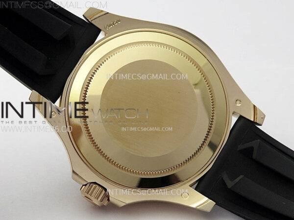 Yacht-Master 126655 Weight RG/Tungsten Gold ARF 1:1 Best Edition Black Ceramic Bezel on Oysterflex Rubber Strap VS3235 - Image 31
