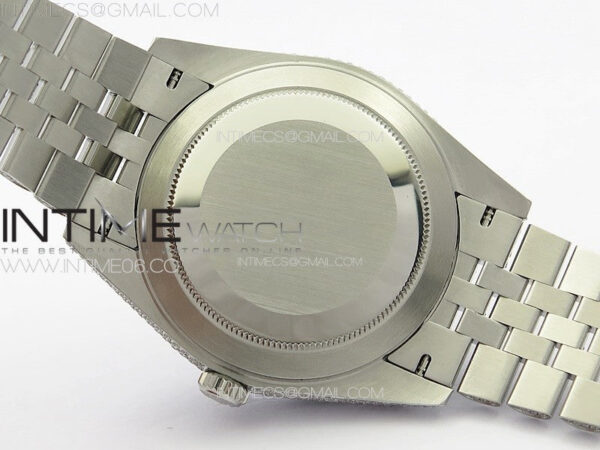 DateJust 41 126334 Full Paved Diamonds BP Best Edition Green Dial Sticks Markers on Jubilee Bracelet A2824 - Image 31