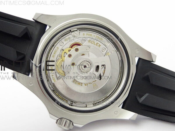 Yacht-Master 42mm 226659 3EF 1:1 Best Edition 3D Black Ceramic Bezel on Black Rubber Strap VS3235 - Image 30