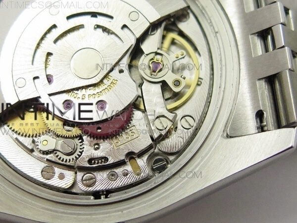 DateJust 36 116234 SS V2 904L ARF 1:1 Best Edition Black Dial Roman Markers on 904L SS Jubilee Bracelet SH3135 - Image 32