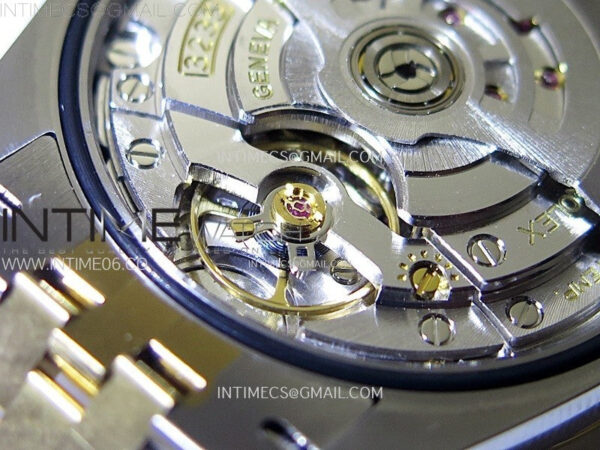 DateJust 36 SS 126233 904L SS/YG VSF 1:1 Best Edition Gray Dial Green Roman Markers on Jubilee Bracelet VS3235 - Image 32
