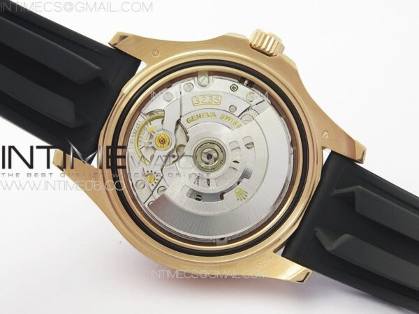Yacht-Master 126655 RG VSF 1:1 Best Edition Black Ceramic Bezel on Oysterflex Rubber Strap VS3235 - Image 32
