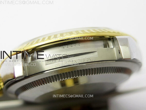 DateJust 36 SS 126233 904L SS/YG VSF 1:1 Best Edition Gray Dial Green Roman Markers on Jubilee Bracelet VS3235 - Image 33