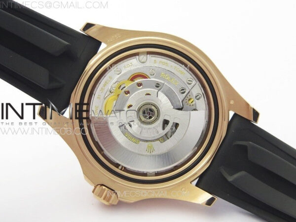 Yacht-Master 126655 RG VSF 1:1 Best Edition Black Ceramic Bezel on Oysterflex Rubber Strap VS3235 - Image 33
