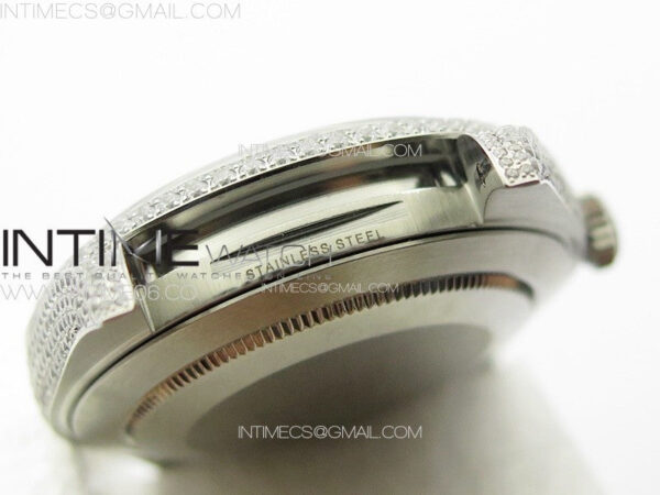 DateJust 41 126334 Full Paved Diamonds BP Best Edition Diamonds Dial Stick Markers on Jubilee Bracelet A2824 - Image 36