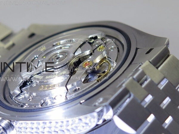 DateJust 41 126300 Full Paved Diamonds Rainbow 904 GSF Best Edition Diamonds Dial Arabic Markers on Jubilee Bracelet VR3235 - Image 35