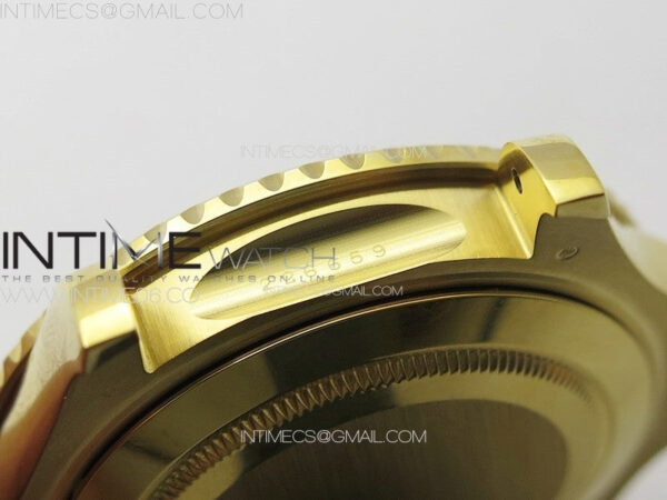 Yacht-Master 126658 YG VSF 1:1 Best Edition Black Ceramic Bezel on Oysterflex Strap VS3235 - Image 38