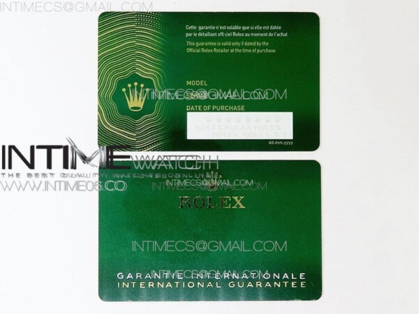 2022 Rolex New Version Bag and Card - Image 5