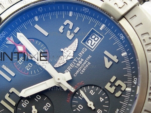 AVENGER BANDIT E1338310 TI V9F 1:1 BEST EDITION GRAY DIAL ON GRAY NYLON STRAP A7750 (FREE EXTRA STRAP) - Image 5
