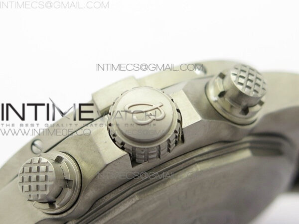 AVENGER BANDIT E1338310 TI V9F 1:1 BEST EDITION GRAY DIAL ON GRAY NYLON STRAP A7750 (FREE EXTRA STRAP) - Image 11