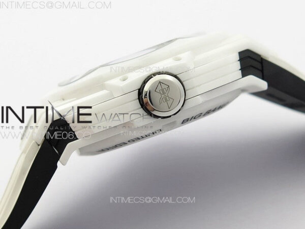 Big Bang Sang Bleu II White Ceramic ZF Best Edition on White Rubber Strap A1240 - Image 12