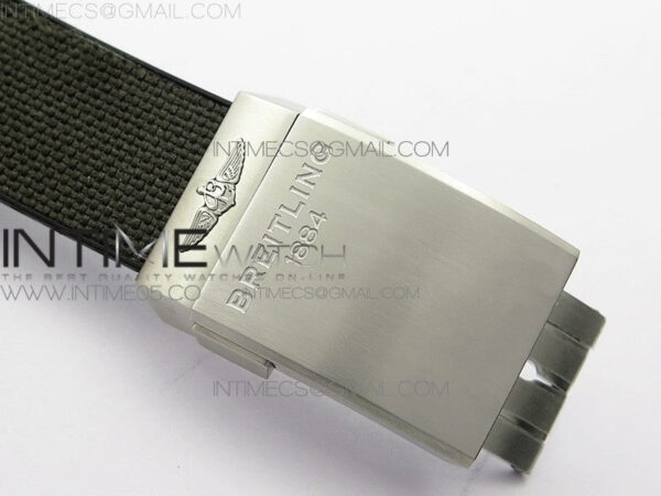 AVENGER BANDIT E1338310 TI V9F 1:1 BEST EDITION GRAY DIAL ON GRAY NYLON STRAP A7750 (FREE EXTRA STRAP) - Image 13