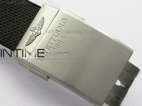 AVENGER BANDIT E1338310 TI V9F 1:1 BEST EDITION GRAY DIAL ON GRAY NYLON STRAP A7750 (FREE EXTRA STRAP) - Image 14