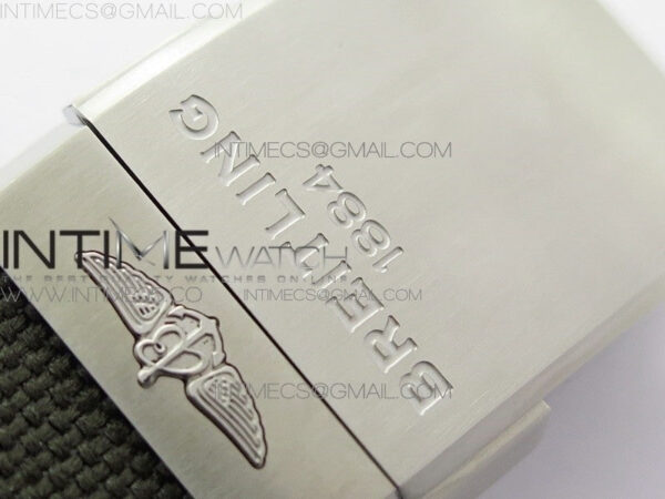 AVENGER BANDIT E1338310 TI V9F 1:1 BEST EDITION GRAY DIAL ON GRAY NYLON STRAP A7750 (FREE EXTRA STRAP) - Image 15