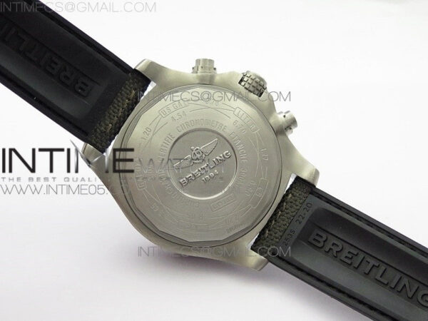 AVENGER BANDIT E1338310 TI V9F 1:1 BEST EDITION GRAY DIAL ON GRAY NYLON STRAP A7750 (FREE EXTRA STRAP) - Image 21