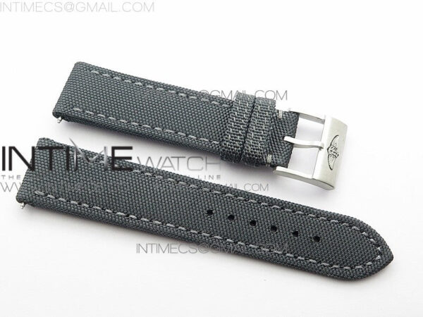 AVENGER BANDIT E1338310 TI V9F 1:1 BEST EDITION GRAY DIAL ON GRAY NYLON STRAP A7750 (FREE EXTRA STRAP) - Image 28