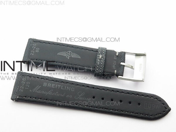AVENGER BANDIT E1338310 TI V9F 1:1 BEST EDITION GRAY DIAL ON GRAY NYLON STRAP A7750 (FREE EXTRA STRAP) - Image 29