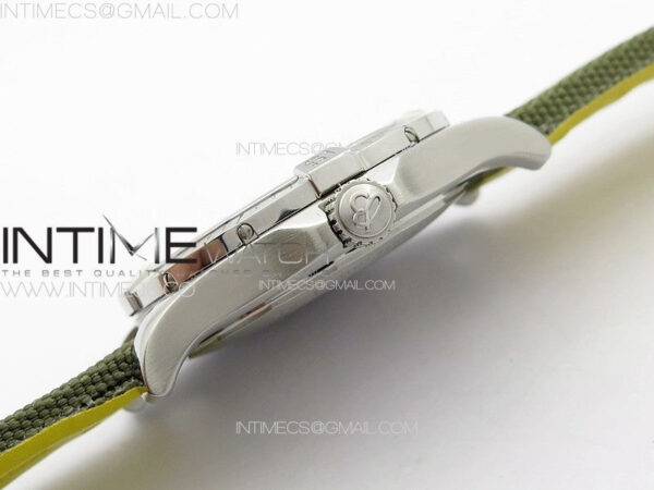 Avenger Automatic 43mm SS B50 Best Edition Green Dial on Green Nylon Strap A2824 - Image 9