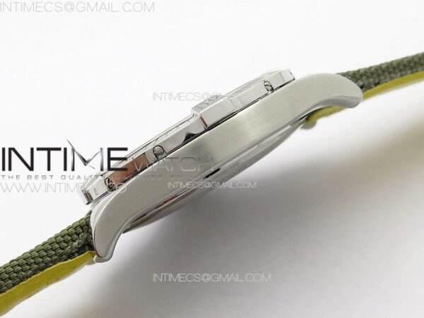 Avenger Automatic 43mm SS B50 Best Edition Green Dial on Green Nylon Strap A2824 - Image 11