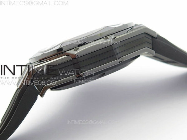 Big Bang Sang Bleu II Black Ceramic ZF Best Edition on Black Rubber Strap A1240 - Image 10