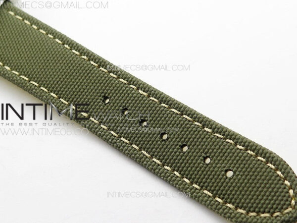 Avenger Automatic 43mm SS B50 Best Edition Green Dial on Green Nylon Strap A2824 - Image 13