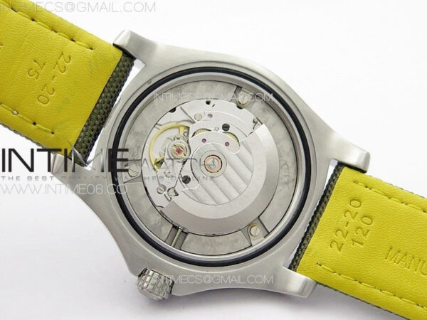 Avenger Automatic 43mm SS B50 Best Edition Green Dial on Green Nylon Strap A2824 - Image 18