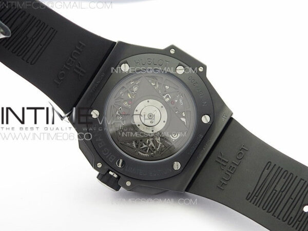 Big Bang Sang Bleu II Black Ceramic ZF Best Edition on Black Rubber Strap A1240 - Image 18