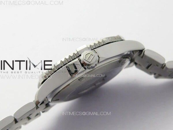 Aquaracer Calibre 5 41.5mm TARF 1:1 Best Edition Black Dial Black Bezel on SS Bracelet SW200 - Image 9