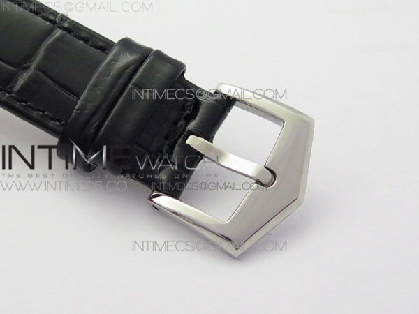 Classic 5077P-102 SS Case FLF Best Edition Real Enamel Dial 4 Black Leather strap Cal.240 - Image 12