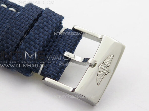 Avenger Automatic 43mm SS B50 Best Edition Blue Dial on Blue Nylon Strap A2824 - Image 12