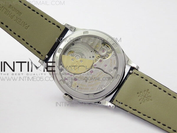 Classic 5077P-102 SS Case FLF Best Edition Real Enamel Dial 4 Black Leather strap Cal.240 - Image 18