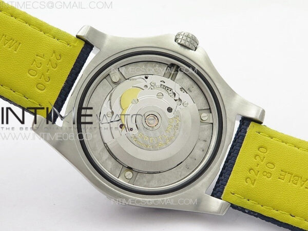 Avenger Automatic 43mm SS B50 Best Edition Blue Dial on Blue Nylon Strap A2824 - Image 19