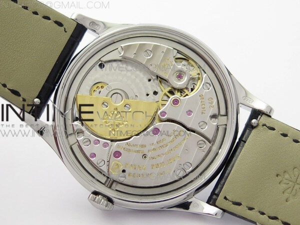 Classic 5077P-102 SS Case FLF Best Edition Real Enamel Dial 4 Black Leather strap Cal.240 - Image 20