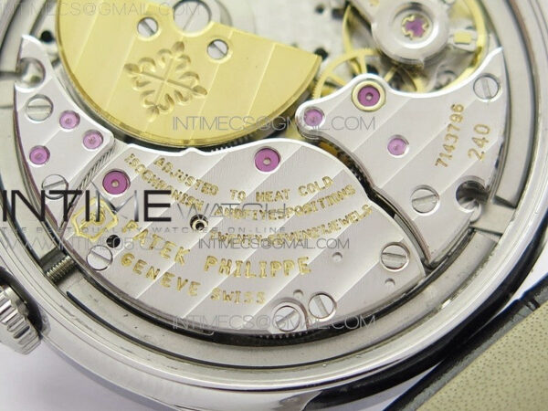 Classic 5077P-102 SS Case FLF Best Edition Real Enamel Dial 4 Black Leather strap Cal.240 - Image 21