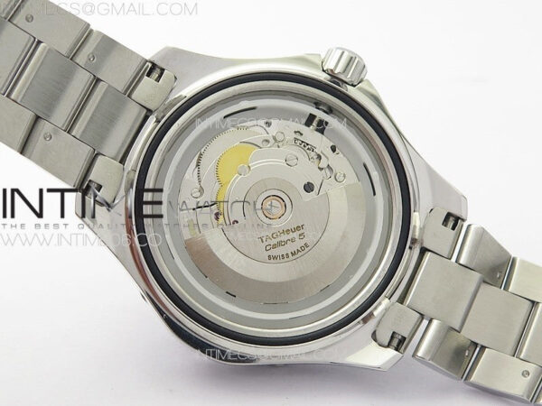 Aquaracer Calibre 5 41.5mm TARF 1:1 Best Edition Black Dial Black Bezel on SS Bracelet SW200 - Image 25