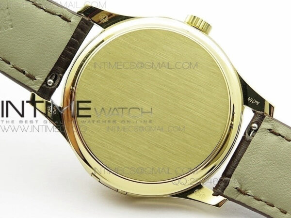 Calatrava 5227 BP Version YG Black Dial on Brown Leather Strap Japanese MIYOTA 9015 PP324CS - Image 9