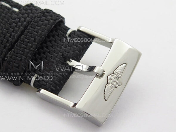 Avenger Automatic 43mm SS B50 Best Edition Black Dial on Black Nylon Strap A2824 - Image 12