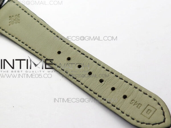 Classic 5077P-102 SS Case FLF Best Edition Real Enamel Dial 3 Black Leather strap Cal.240 - Image 16