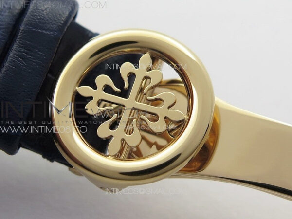 Annual Calendar Moonphase 5396 RG PPF 1:1 Best Edition Blue Dial on Black Leather Strap PPF324 - Image 14