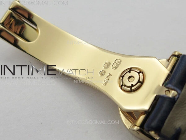 Annual Calendar Moonphase 5396 RG PPF 1:1 Best Edition Blue Dial on Black Leather Strap PPF324 - Image 15