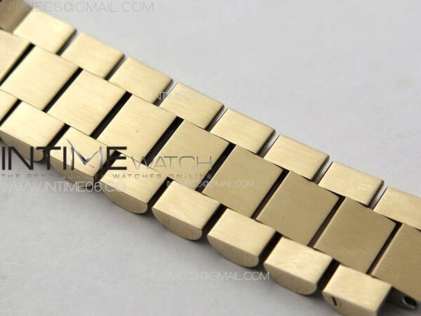 DateJust 31mm RG/Crystals Bezel APSF Best Edition White MOP Dial Crystals Markers on President Bracelet A2824 - Image 15