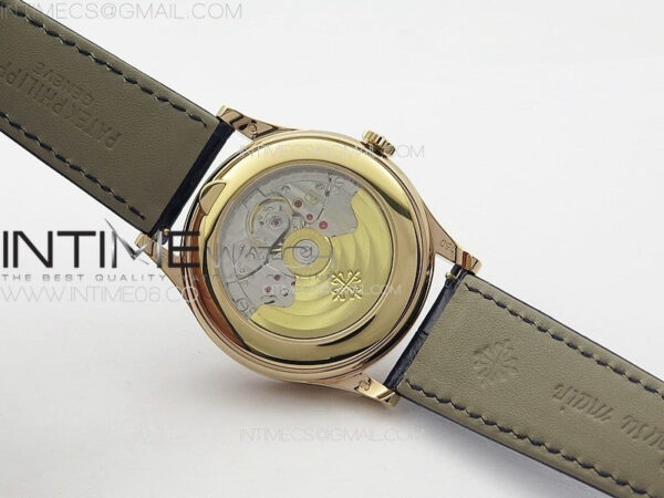 Annual Calendar Moonphase 5396 RG PPF 1:1 Best Edition Blue Dial on Black Leather Strap PPF324 - Image 20