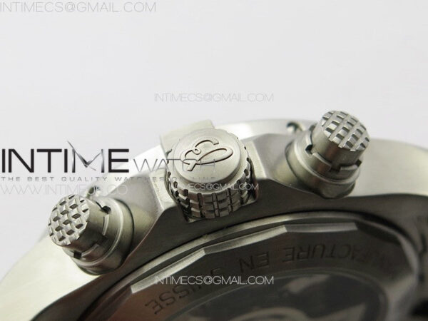 Avenger Chrono SS 369 Subdial B50 Gray Dial on SS Bracelet A7750 - Image 10