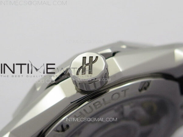 Big Bang Classic Fusion Orlinski SS APSF 1:1 Best Edtion Black Faceted Dial on Black Rubber Strap A2892 to HUB1100 - Image 10