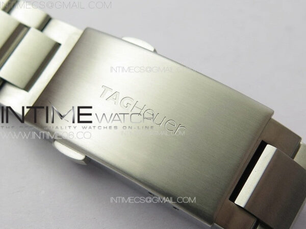 Aquaracer Calibre 5 44mm TARF 1:1 Best Edition White Dial SS Bezel on SS Bracelet SW200 - Image 13