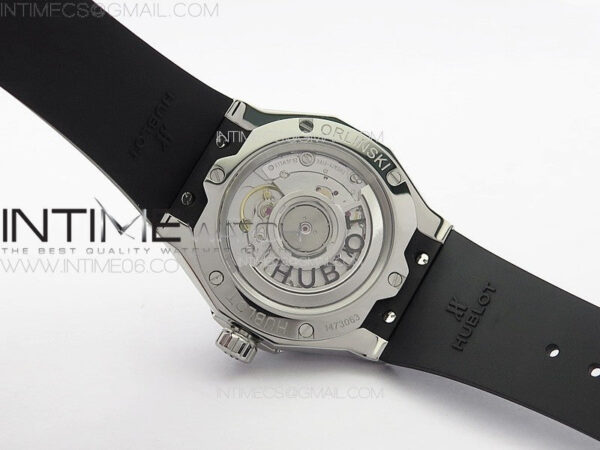 Big Bang Classic Fusion Orlinski SS APSF 1:1 Best Edtion Black Faceted Dial on Black Rubber Strap A2892 to HUB1100 - Image 19