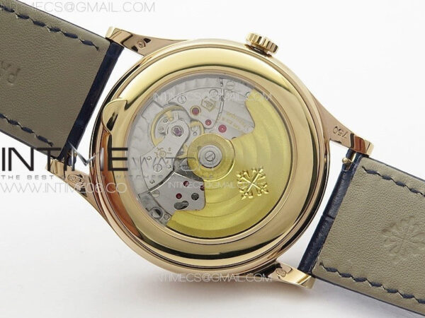 Annual Calendar Moonphase 5396 RG PPF 1:1 Best Edition Blue Dial on Black Leather Strap PPF324 - Image 21