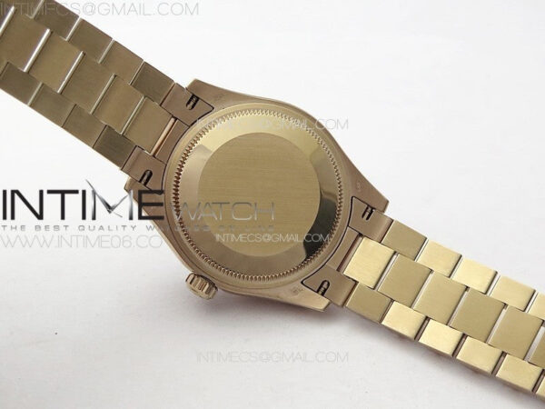 DateJust 31mm RG/Crystals Bezel APSF Best Edition White MOP Dial Crystals Markers on President Bracelet A2824 - Image 21