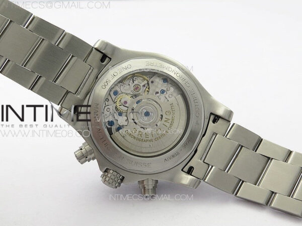 Avenger Chrono SS 369 Subdial B50 Gray Dial on SS Bracelet A7750 - Image 20